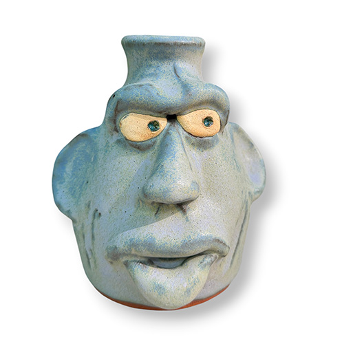 Harold Ferguson 5" Matte Side Eye Face Jug DP6356